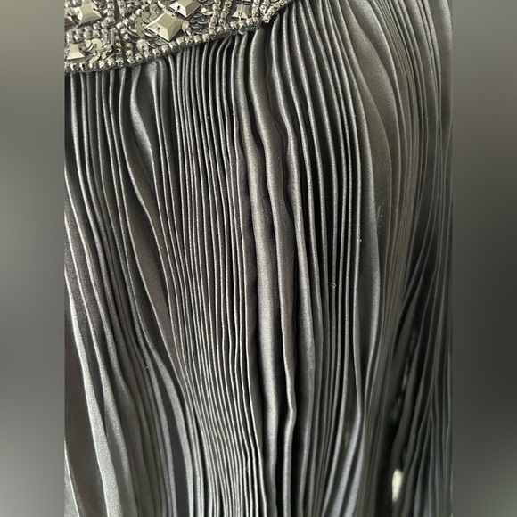 Marchesa Black Silk Gown - Picture 9 of 16